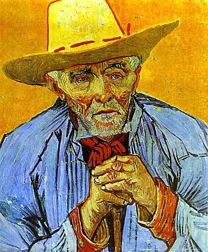 Portret oude boer